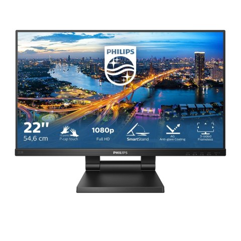 MONITOR PHILIPS LED 21,5" 222B1TC/00 Touch MONITOR PHILIPS LED 21,5" 222B1TC/00 Touch