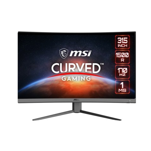 MSI G32CQ4DE E2 monitor komputerowy 80 cm (31.5") 2560 x 1440 px Wide Quad HD LCD Czarny MSI G32CQ4DE E2 monitor komputerowy 80 cm (31.5") 2560 x 1440 px Wide Quad HD LCD Czarny