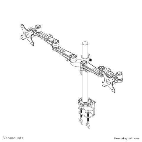 Neomounts FPMA-D935D uchwyt / stojak do monitorów 68,6 cm (27") Biurko Srebrny Neomounts FPMA-D935D uchwyt / stojak do monitorów 68,6 cm (27") Biurko Srebrny