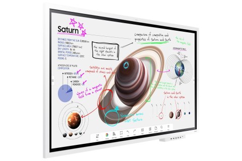 SAMSUNG Flip Pro Digital Flipboard 65" 4K IR Touch HDMI USB-C USB LAN WiFi WPA2 Enterprise Bluetooth Tizen 6.5 SoC 2x10W 400x400 SAMSUNG Flip Pro Digital Flipboard 65" 4K IR Touch HDMI USB-C USB LAN WiFi WPA2 Enterprise Bluetooth Tizen 6.5 SoC 2x10W 400x400