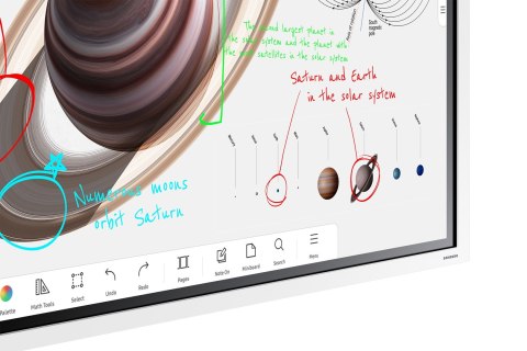 SAMSUNG Flip Pro Digital Flipboard 65" 4K IR Touch HDMI USB-C USB LAN WiFi WPA2 Enterprise Bluetooth Tizen 6.5 SoC 2x10W 400x400 SAMSUNG Flip Pro Digital Flipboard 65" 4K IR Touch HDMI USB-C USB LAN WiFi WPA2 Enterprise Bluetooth Tizen 6.5 SoC 2x10W 400x400