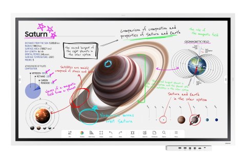 SAMSUNG Flip Pro Digital Flipboard 65" 4K IR Touch HDMI USB-C USB LAN WiFi WPA2 Enterprise Bluetooth Tizen 6.5 SoC 2x10W 400x400 SAMSUNG Flip Pro Digital Flipboard 65" 4K IR Touch HDMI USB-C USB LAN WiFi WPA2 Enterprise Bluetooth Tizen 6.5 SoC 2x10W 400x400