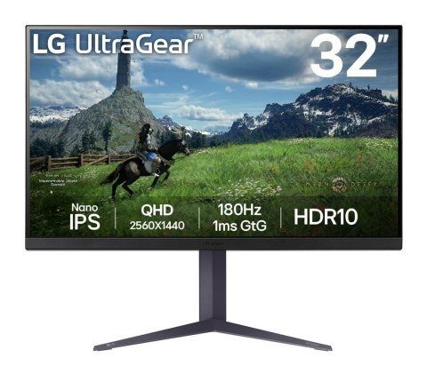 LG 32GS85Q-B monitor komputerowy 80 cm (31.5") 2560 x 1440 px Quad HD Czarny LG 32GS85Q-B monitor komputerowy 80 cm (31.5") 2560 x 1440 px Quad HD Czarny