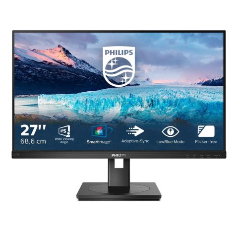 MONITOR PHILIPS LED 27" 272S1AE/00 MONITOR PHILIPS LED 27" 272S1AE/00