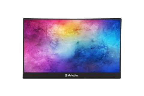 Verbatim 49590 monitor komputerowy 35,6 cm (14") 1920 x 1080 px Full HD LCD Czarny Verbatim 49590 monitor komputerowy 35,6 cm (14") 1920 x 1080 px Full HD LCD Czarny