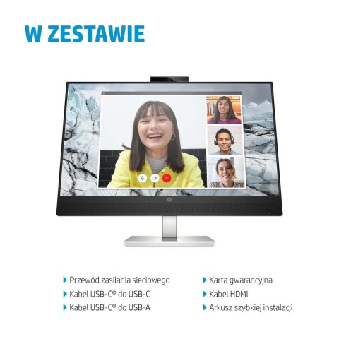 HP E-Series E27m G4 68,6 cm (27") 2560 x 1440 px monitor Quad HD Czarny HP E-Series E27m G4 68,6 cm (27") 2560 x 1440 px monitor Quad HD Czarny
