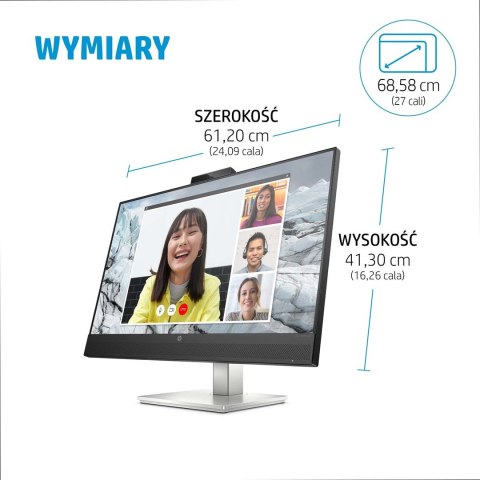 HP E-Series E27m G4 68,6 cm (27") 2560 x 1440 px monitor Quad HD Czarny HP E-Series E27m G4 68,6 cm (27") 2560 x 1440 px monitor Quad HD Czarny