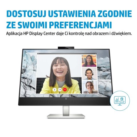 HP E-Series E27m G4 68,6 cm (27") 2560 x 1440 px monitor Quad HD Czarny HP E-Series E27m G4 68,6 cm (27") 2560 x 1440 px monitor Quad HD Czarny