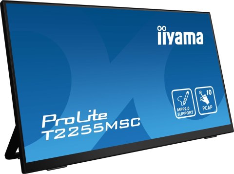 Iiyama ProLite T2255MSC-B1 monitor komputerowy 54,6 cm (21.5") 1920 x 1080 px Full HD LCD Ekran dotykowy Czarny Iiyama ProLite T2255MSC-B1 monitor komputerowy 54,6 cm (21.5") 1920 x 1080 px Full HD LCD Ekran dotykowy Czarny