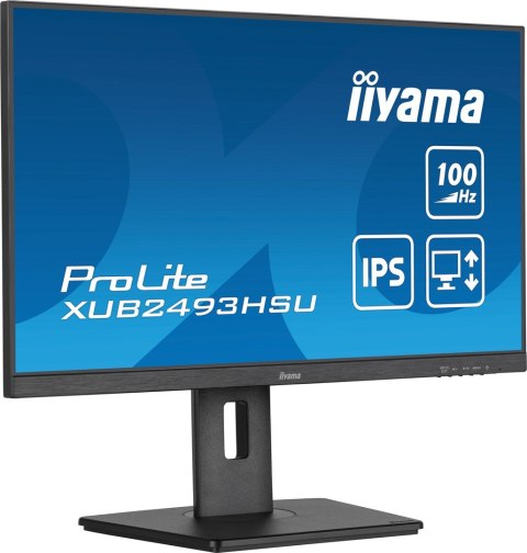 Iiyama ProLite monitor komputerowy 60,5 cm (23.8") 1920 x 1080 px Full HD LED Czarny Iiyama ProLite monitor komputerowy 60,5 cm (23.8") 1920 x 1080 px Full HD LED Czarny