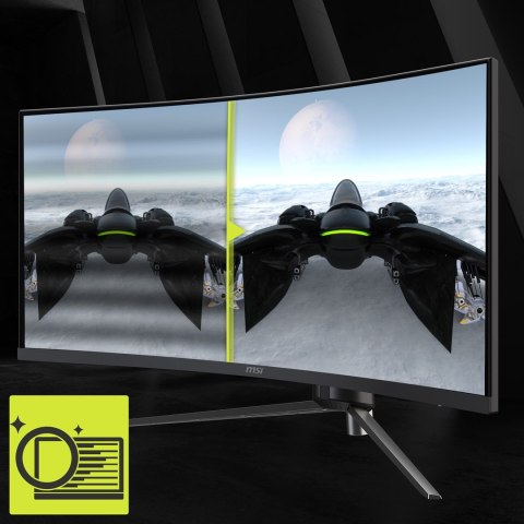 Zakrzywiony monitor do gier MSI MAG 345CQRDE 34" - Płaski ekran - 86,4 cm