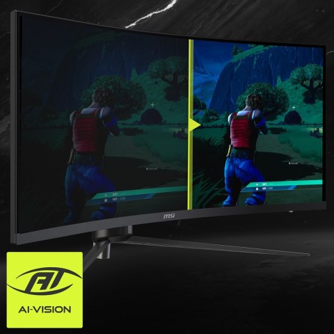 Zakrzywiony monitor do gier MSI MAG 345CQRDE 34" - Płaski ekran - 86,4 cm