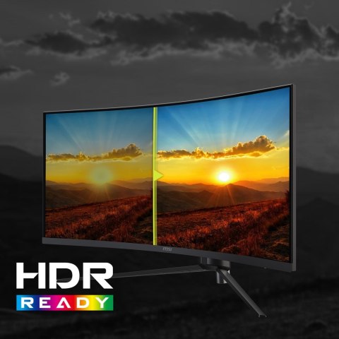 Zakrzywiony monitor do gier MSI MAG 345CQRDE 34" - Płaski ekran - 86,4 cm