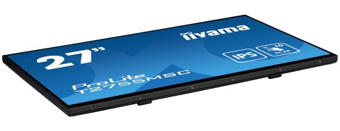 Iiyama ProLite T2755MSC-B1 monitor komputerowy 68,6 cm (27") 1920 x 1080 px Full HD LED Ekran dotykowy Blad Czarny Iiyama ProLite T2755MSC-B1 monitor komputerowy 68,6 cm (27") 1920 x 1080 px Full HD LED Ekran dotykowy Blad Czarny