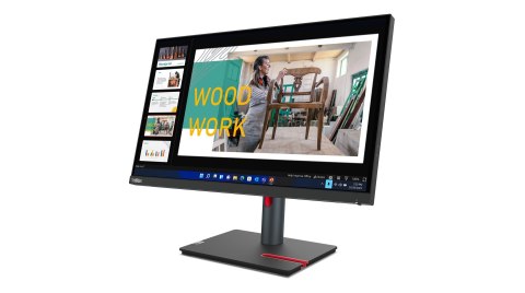 Lenovo ThinkVision P24q-30 LED display 60,5 cm (23.8") 2560 x 1440 px Quad HD Czarny Lenovo ThinkVision P24q-30 LED display 60,5 cm (23.8") 2560 x 1440 px Quad HD Czarny