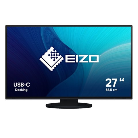 Monitor EIZO FlexScan EV2781-BK - 68,6 cm (27") - 2560 x 1440 piksele - Quad HD - LED - 5 ms Monitor EIZO FlexScan EV2781-BK - 68,6 cm (27") - 2560 x 1440 piksele - Quad HD - LED - 5 ms