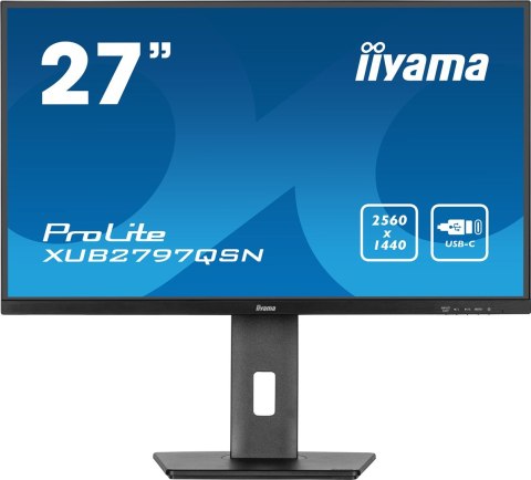 Monitor IIYAMA 68.5cm (27") XUB2797QSN-B2 16:9 HDMI+DP+USB-C