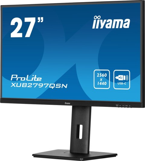 Monitor IIYAMA 68.5cm (27") XUB2797QSN-B2 16:9 HDMI+DP+USB-C