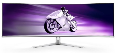 Philips Evnia 8000 49M2C8900/00 monitor komputerowy 124,2 cm (48.9") 5120 x 1440 px Dual QHD QDOLED Biały Philips Evnia 8000 49M2C8900/00 monitor komputerowy 124,2 cm (48.9") 5120 x 1440 px Dual QHD QDOLED Biały