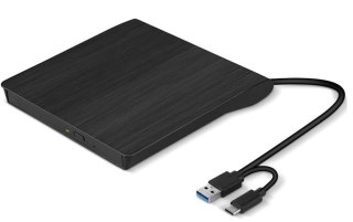 C-TECH DVDCT5111 dysk optyczny DVD±RW Czarny