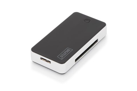 Czytnik kart 5-portowy USB 3.0 SuperSpeed(ALL-IN-ONE) czarno-srebrny Czytnik kart 5-portowy USB 3.0 SuperSpeed(ALL-IN-ONE) czarno-srebrny