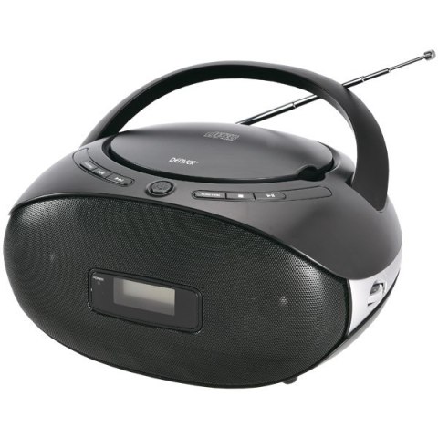 Denver TC-29 przenośny system stereo Analogowy 1 W FM Czarny Odtwarzacz mp3 Denver TC-29 przenośny system stereo Analogowy 1 W FM Czarny Odtwarzacz mp3