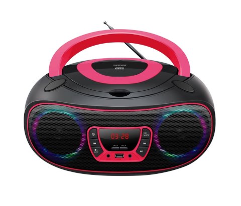 Denver TCL-212BT PINK odtwarzacz cd Przenośny odtwarzacz CD Czarny, Różowy Denver TCL-212BT PINK odtwarzacz cd Przenośny odtwarzacz CD Czarny, Różowy