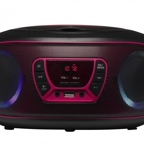Denver TCL-212BT PINK odtwarzacz cd Przenośny odtwarzacz CD Czarny, Różowy Denver TCL-212BT PINK odtwarzacz cd Przenośny odtwarzacz CD Czarny, Różowy