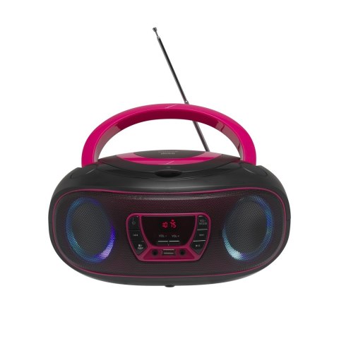 Denver TCL-212BT PINK odtwarzacz cd Przenośny odtwarzacz CD Czarny, Różowy Denver TCL-212BT PINK odtwarzacz cd Przenośny odtwarzacz CD Czarny, Różowy