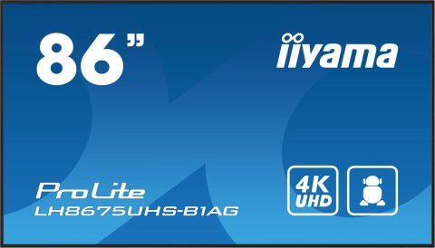 Monitor Iiyama ProLite LH8675UHS-B1AG Monitor Iiyama ProLite LH8675UHS-B1AG