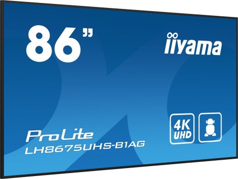 Monitor Iiyama ProLite LH8675UHS-B1AG Monitor Iiyama ProLite LH8675UHS-B1AG