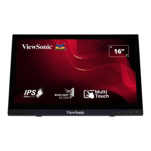 Monitor ViewSonic 15,6" Touch TD1630-3 (VS17495) HDMI VGA USB-B głośniki 2x1W Monitor ViewSonic 15,6" Touch TD1630-3 (VS17495) HDMI VGA USB-B głośniki 2x1W