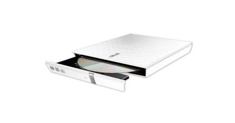 Nagrywarka DVD Asus SDRW-08D2S-U LITE USB 2.0 Zewnętrzny Biały Nagrywarka DVD Asus SDRW-08D2S-U LITE USB 2.0 Zewnętrzny Biały