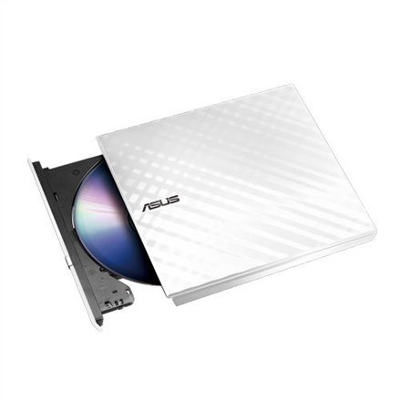 Nagrywarka DVD Asus SDRW-08D2S-U LITE USB 2.0 Zewnętrzny Biały Nagrywarka DVD Asus SDRW-08D2S-U LITE USB 2.0 Zewnętrzny Biały