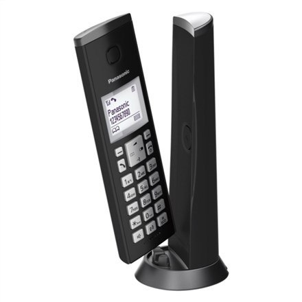 Panasonic KX-TGK210FXB telefon Telefon w systemie DECT Nazwa i identyfikacja dzwoniącego Czarny Panasonic KX-TGK210FXB telefon Telefon w systemie DECT Nazwa i identyfikacja dzwoniącego Czarny
