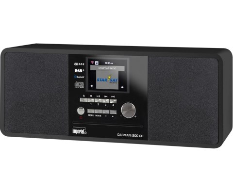 Radio Imperial DABMAN i200 CD juodas Radio Imperial DABMAN i200 CD juodas
