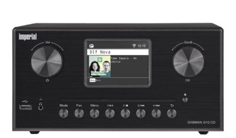 Radio Imperial DABMAN i310 DAB+/FM czarne Radio Imperial DABMAN i310 DAB+/FM czarne