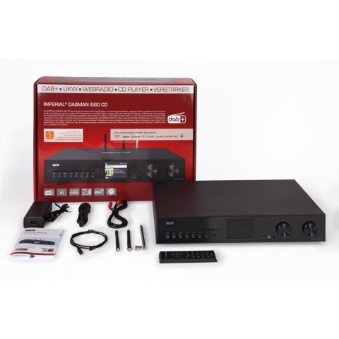 Radio Imperial DABMAN i560 DAB+/FM czarne Radio Imperial DABMAN i560 DAB+/FM czarne