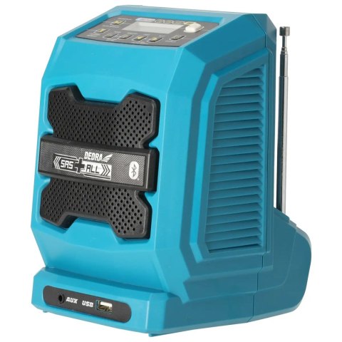Radio akumulatorowe Bluetooth 18V USB SAS Radio akumulatorowe Bluetooth 18V USB SAS