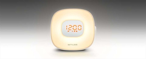 Radiobudzik Muse Light ML-198 CR, Biały Radiobudzik Muse Light ML-198 CR, Biały