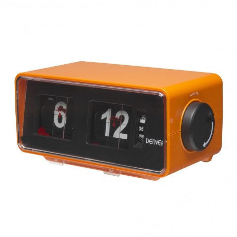 Radiobudzik retro Denver CR-425 pomarańczowy Radiobudzik retro Denver CR-425 pomarańczowy