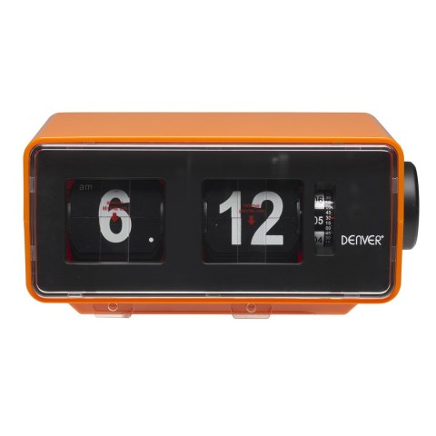 Radiobudzik retro Denver CR-425 pomarańczowy Radiobudzik retro Denver CR-425 pomarańczowy