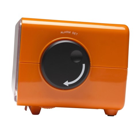 Radiobudzik retro Denver CR-425 pomarańczowy Radiobudzik retro Denver CR-425 pomarańczowy