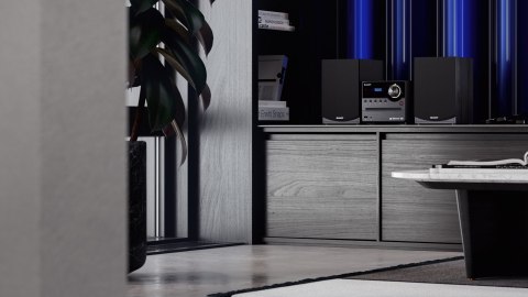 Sharp XL-B517D(BK) Mikrosystem Hi-Fi, CD/FM/USB/Bluetooth v5.0, Wejście Aux, 45W, Czarny Sharp | Mikrosystem Hi-Fi | XL-B517D(BK Sharp XL-B517D(BK) Mikrosystem Hi-Fi, CD/FM/USB/Bluetooth v5.0, Wejście Aux, 45W, Czarny Sharp | Mikrosystem Hi-Fi | XL-B517D(BK
