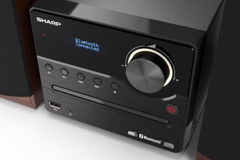 Sharp XL-B517D System micro domowego audio 45 W Brązowy Sharp XL-B517D System micro domowego audio 45 W Brązowy