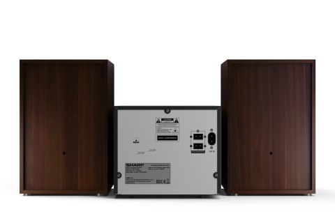 Sharp XL-B517D System micro domowego audio 45 W Brązowy Sharp XL-B517D System micro domowego audio 45 W Brązowy