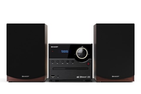 Sharp XL-B517D System micro domowego audio 45 W Brązowy Sharp XL-B517D System micro domowego audio 45 W Brązowy