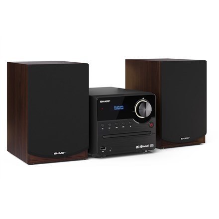 Sharp XL-B517D System micro domowego audio 45 W Brązowy Sharp XL-B517D System micro domowego audio 45 W Brązowy