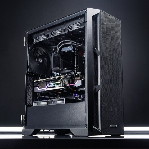 Chieftec APEX AIR GA-01B-M-OP ATX Midi Tower Czarny Chieftec APEX AIR GA-01B-M-OP ATX Midi Tower Czarny