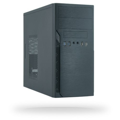 Chieftec ATX mini-tour alu brossé SECC Tower Czarny Chieftec ATX mini-tour alu brossé SECC Tower Czarny